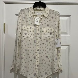 NWT Equipment Silk blouse size small